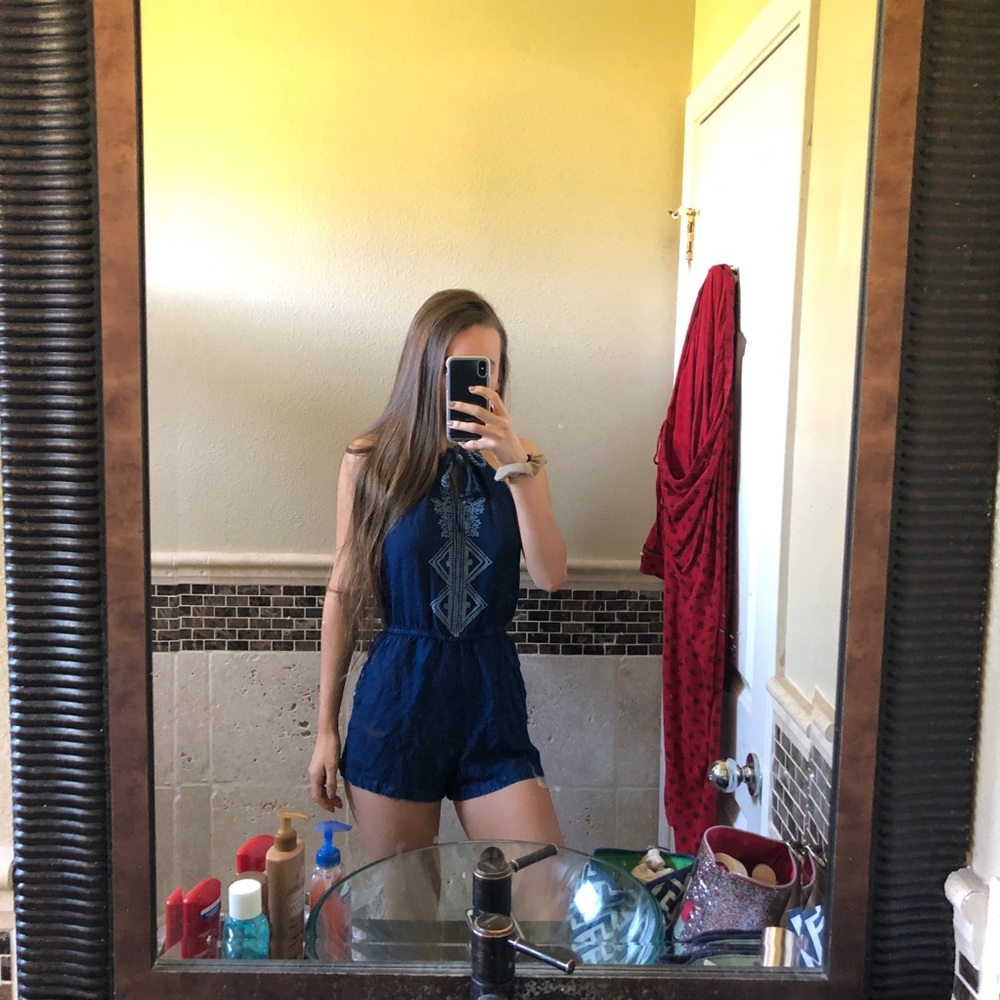 earthbound romper, worn once